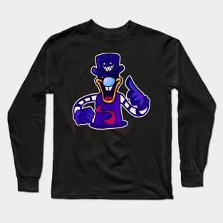 FNF MARIO MADNESS DJ HALLYBOO Long Sleeve T-Shirt